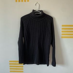 🔆 Chunky Black Turtleneck